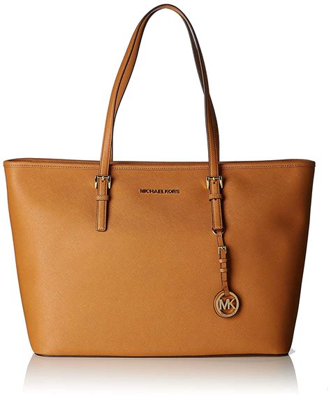 michael kors jet set turquoise saffiano leather large tote|Michael Kors Tote bag.